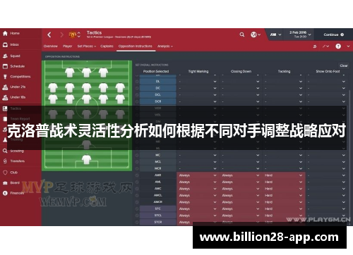 克洛普战术灵活性分析如何根据不同对手调整战略应对